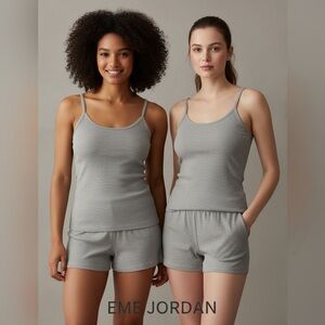 002, TNK: 2 piece Emme Jordan cami size M